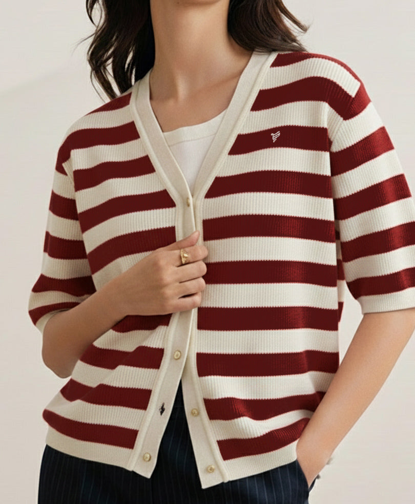 Red Mariner Cardigan (Women)