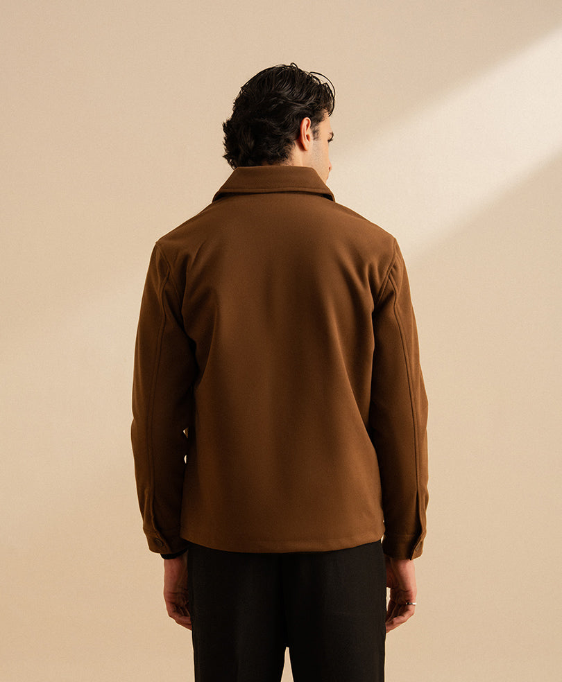 Brown Riverton Utility Jacket
