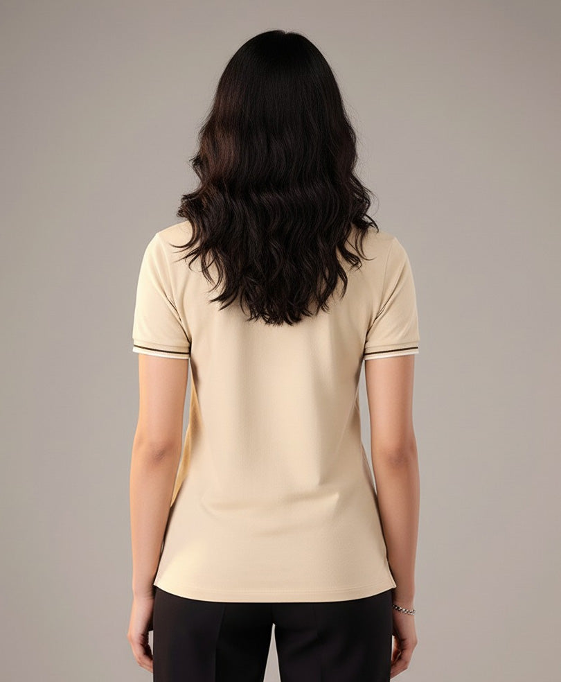 Wood Ash Zip POLO (Women)