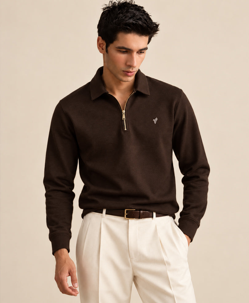 Chocolate Luxe Zip POLO