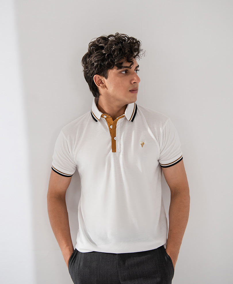 White Classic POLO