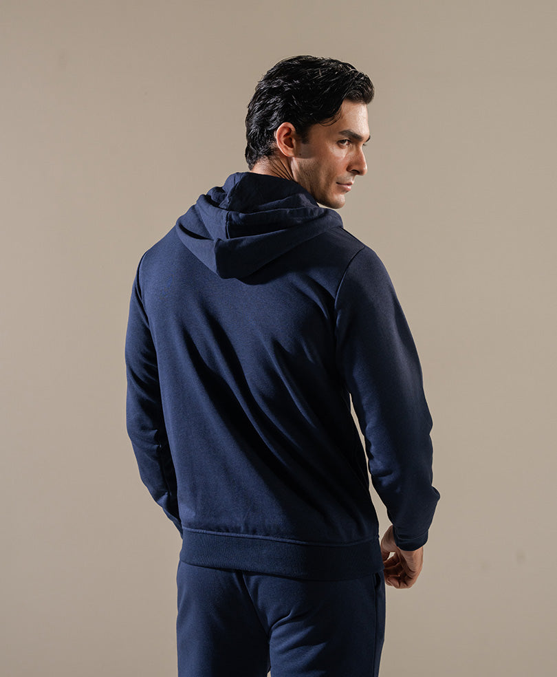 Dark Blue Basics Hood