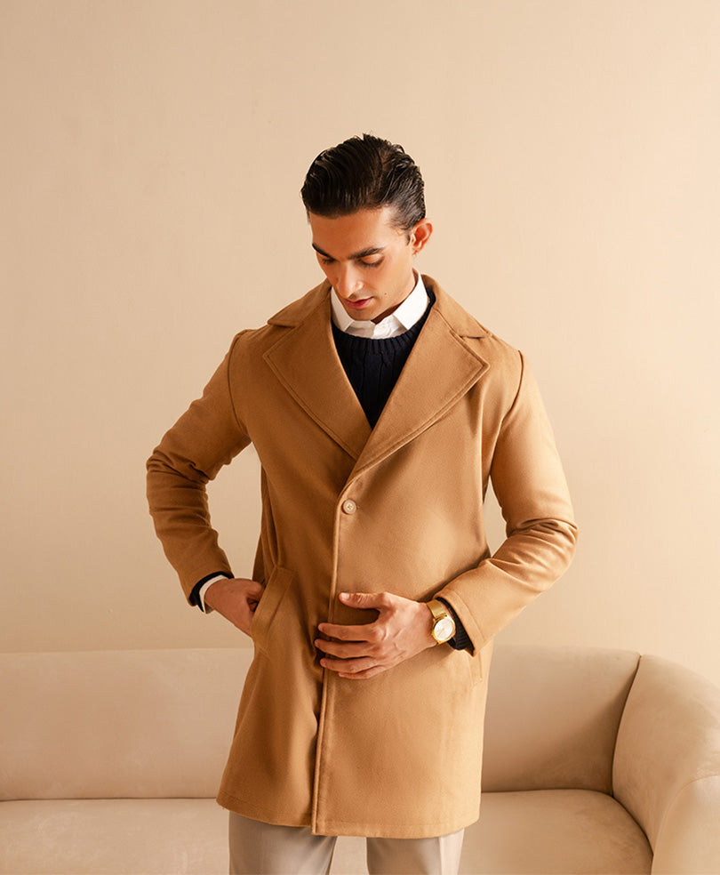 Camel Long Coat