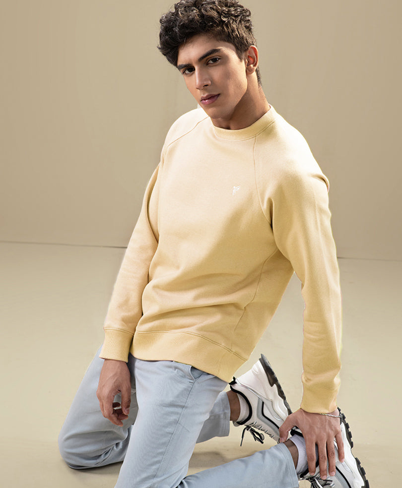 Light Yellow Sweatshirt