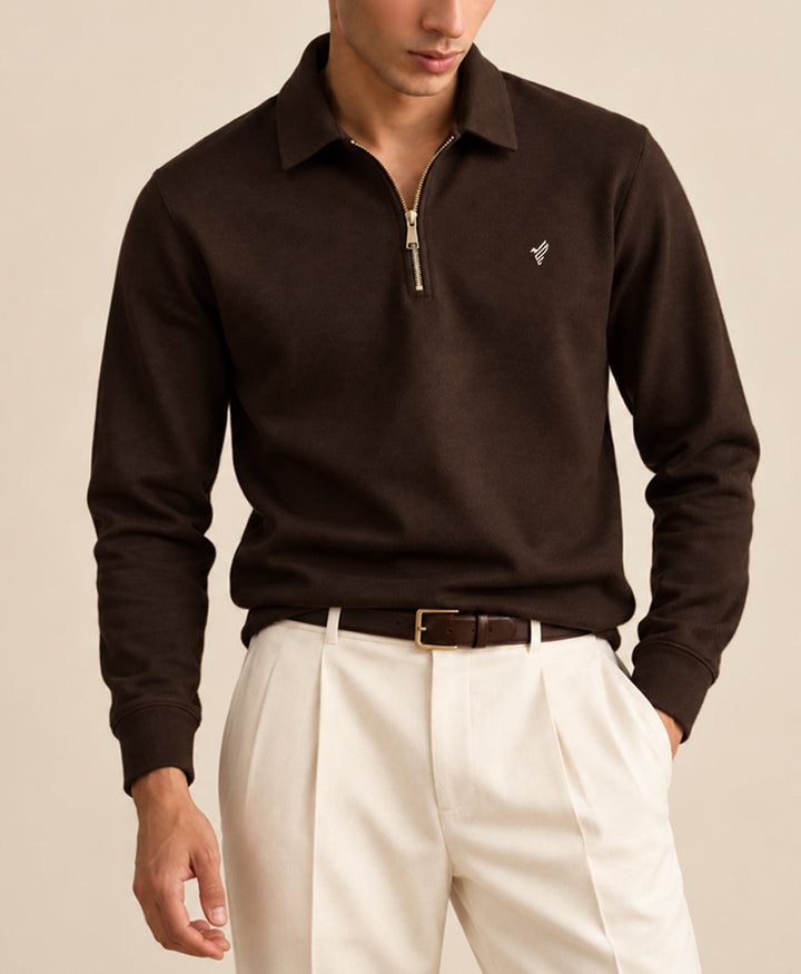 Chocolate Luxe Zip POLO
