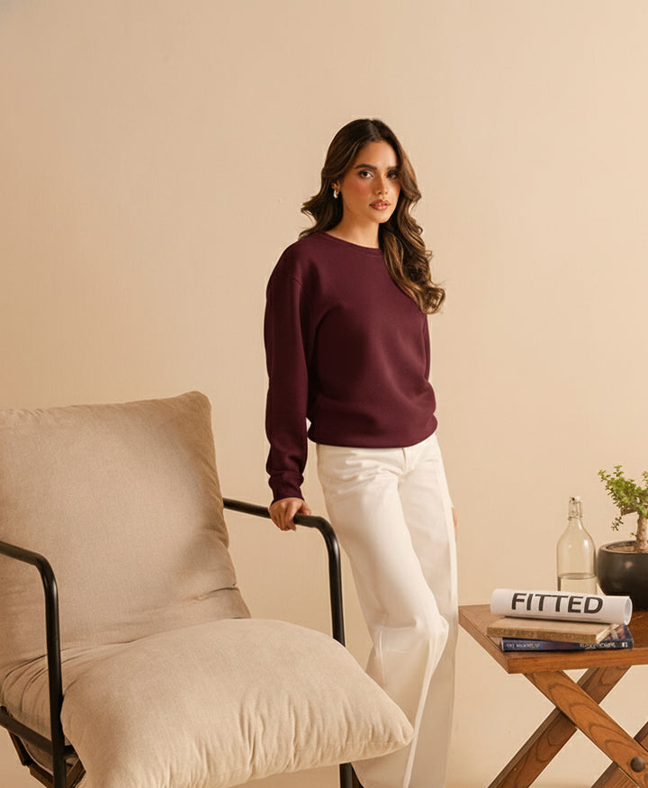 Maroon Sweatshirt (Women)
