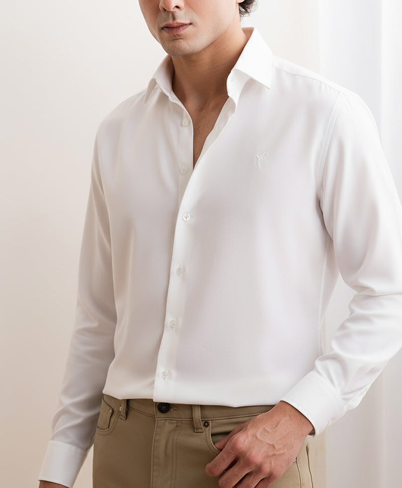 White Sleek Shirt