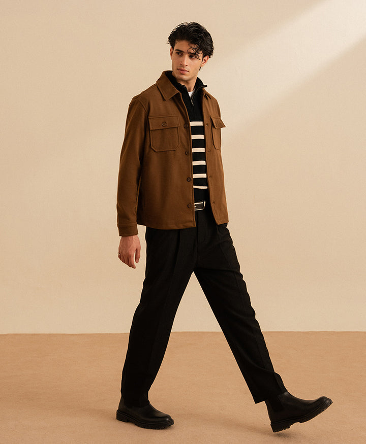 Brown Riverton Utility Jacket