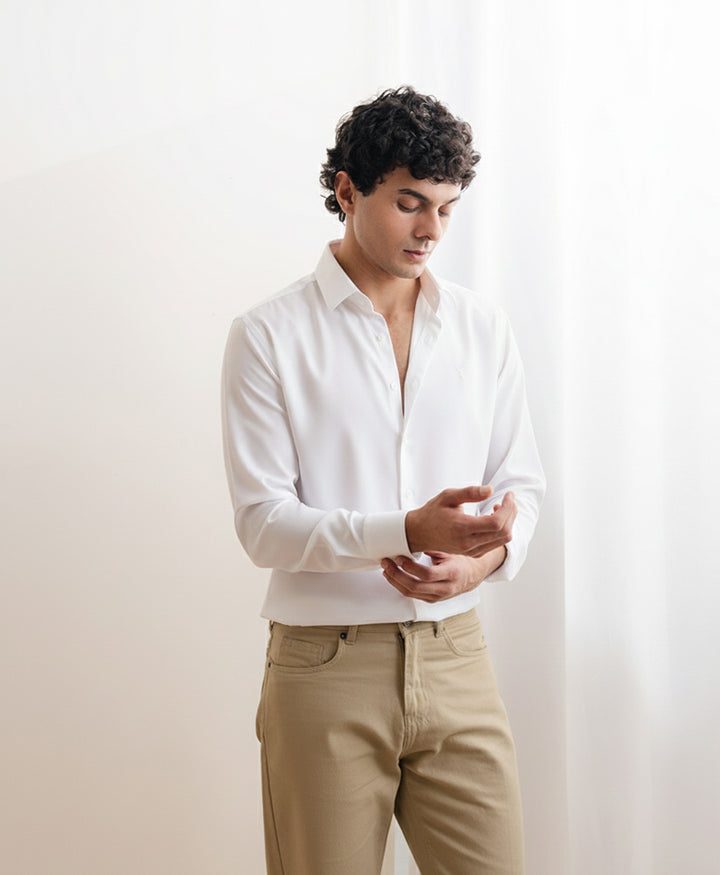 White Sleek Shirt