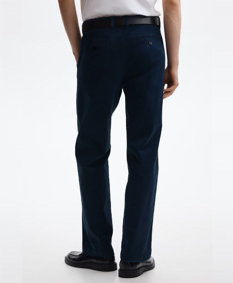 Navy Stretch Chino Pants