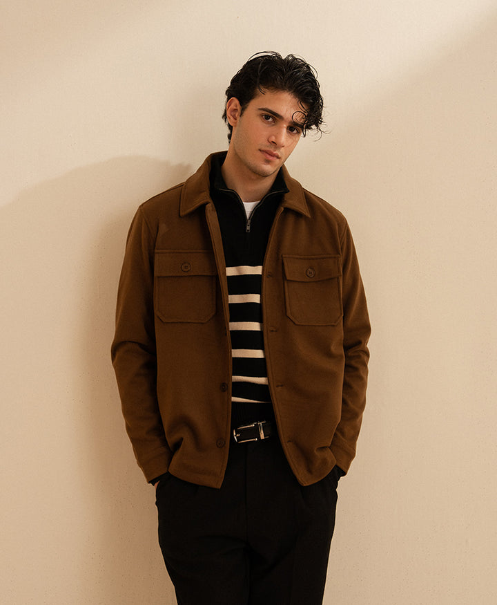 Brown Riverton Utility Jacket