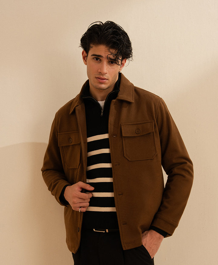 Brown Riverton Utility Jacket