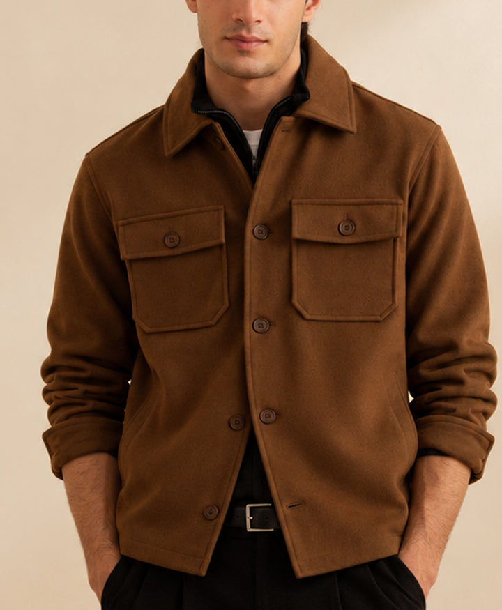 Brown Riverton Utility Jacket