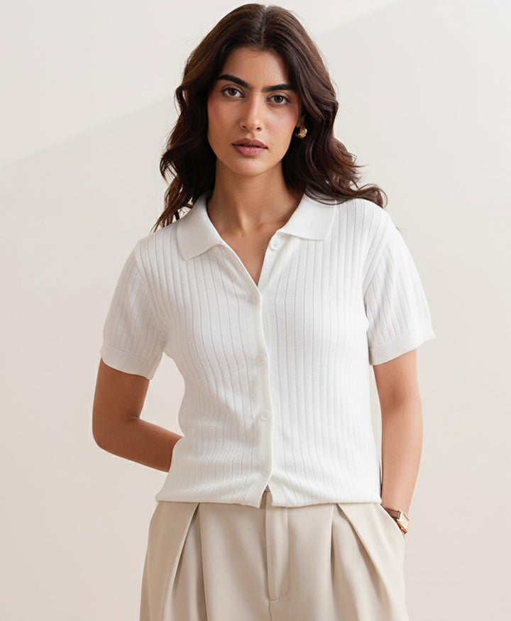 OFF White Fine Knit Cardigan (Women)