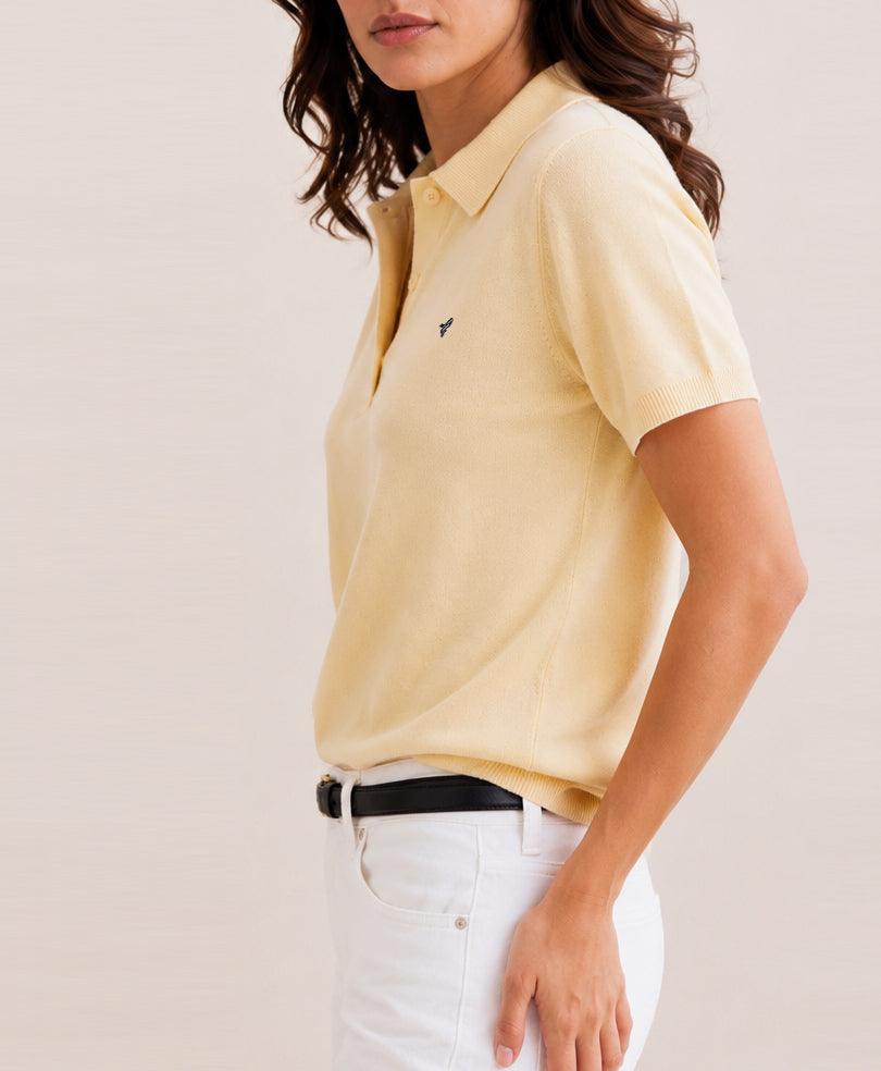 Butter Yellow POLO (Women)