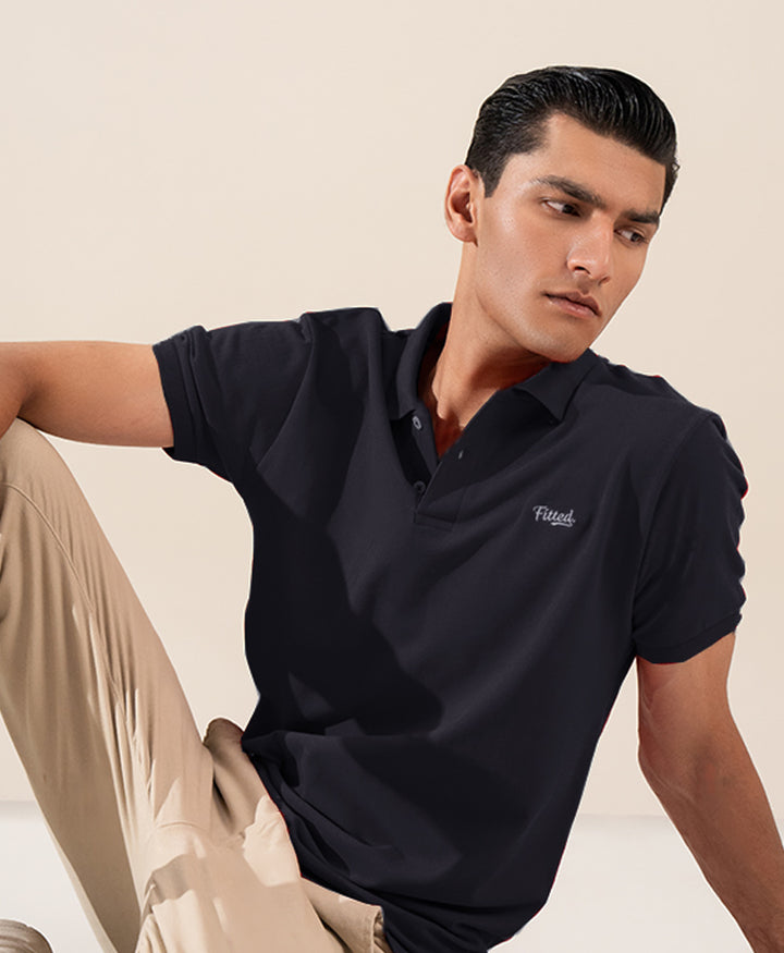 Navy Signature POLO