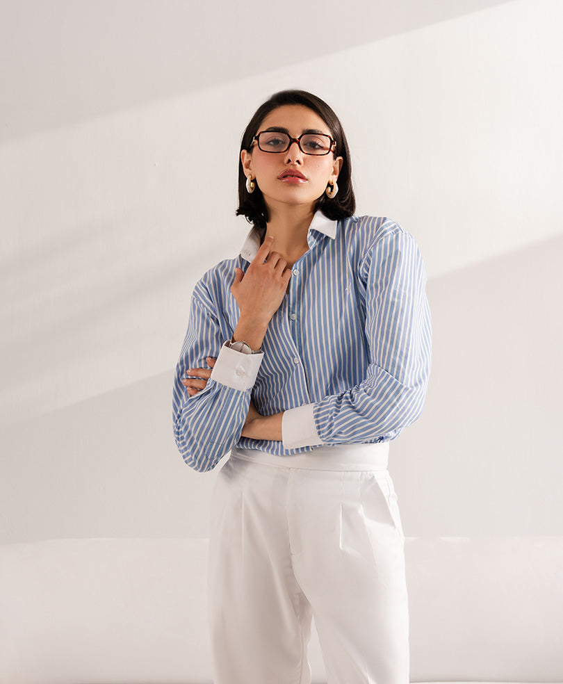 Blue Winchester Shirt (Women) - FITTED Blue Winchester Shirt (Women) - FITTED