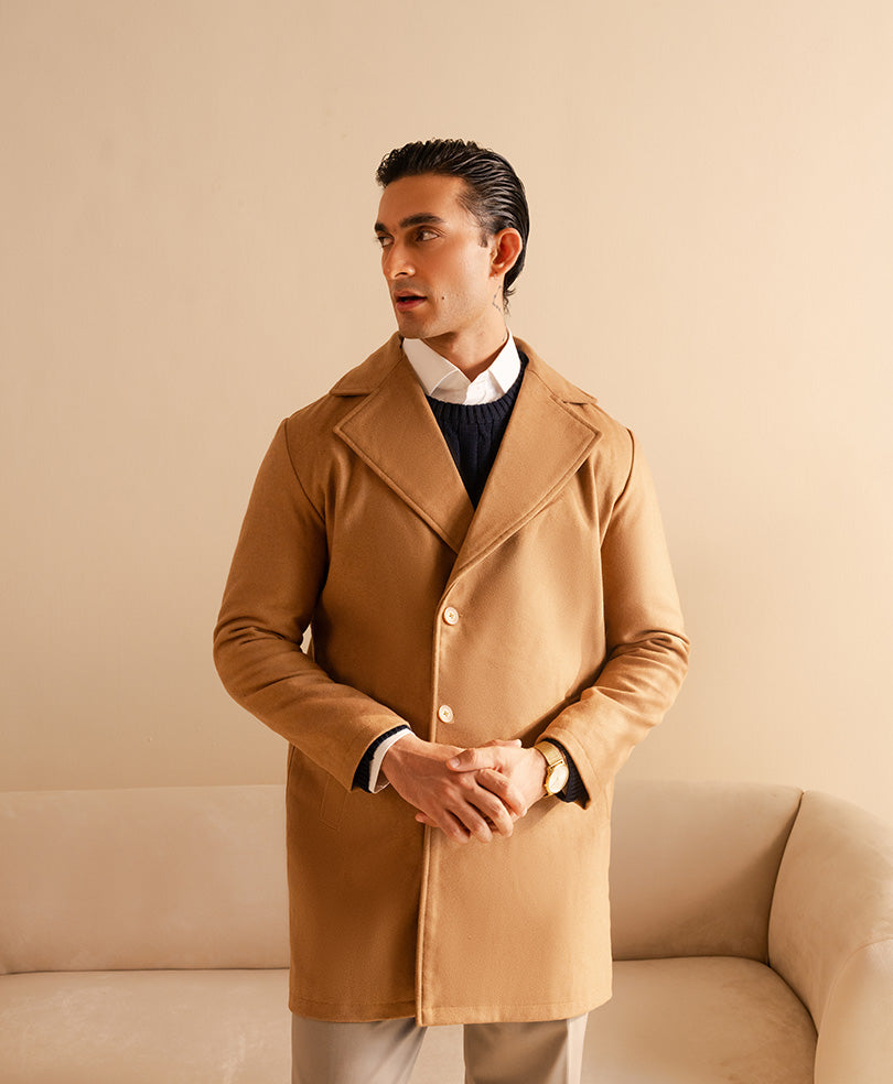 Camel Long Coat