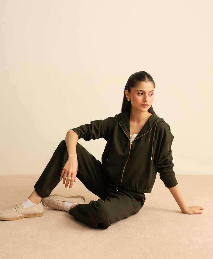 Olive Ease Trouser (Women)