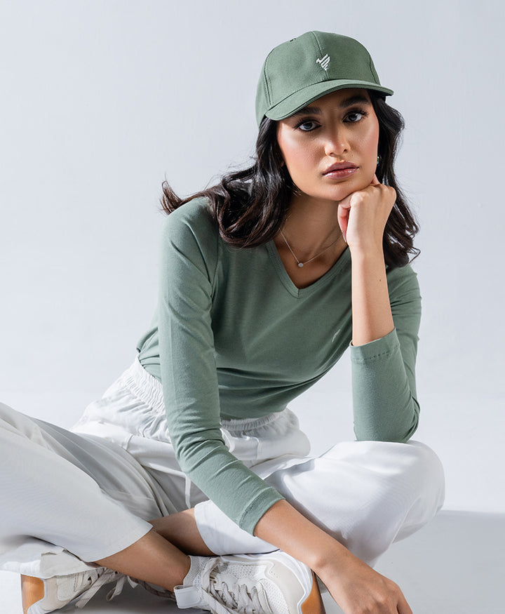 Olive FITTED Cap