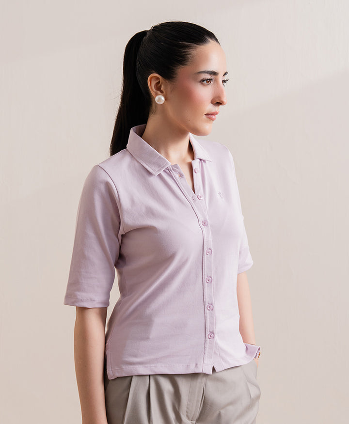 Lilac Cardigan POLO (Women)