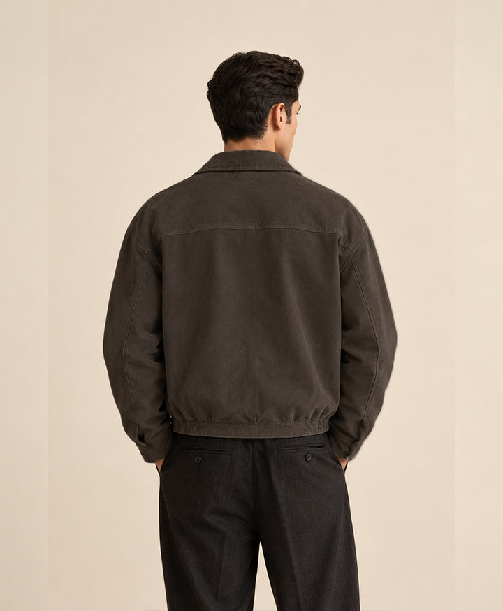DK Olive Hudson Suede Jacket