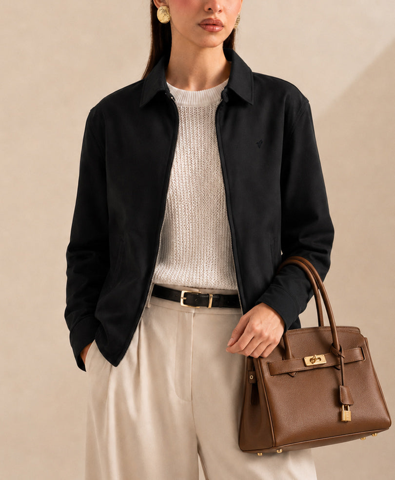 Black Bedford Jacket (Women)