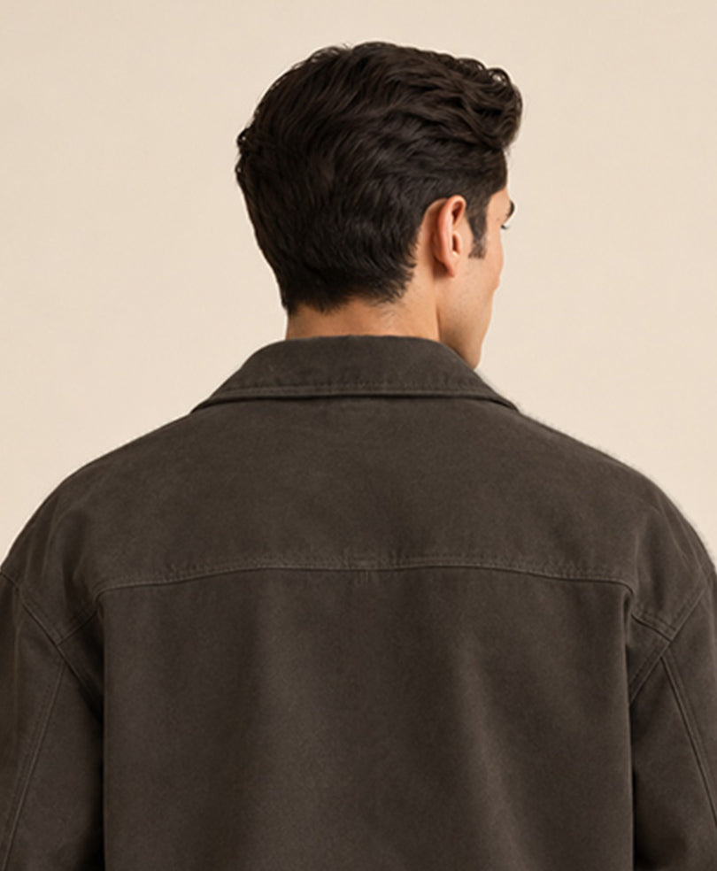 DK Olive Hudson Suede Jacket