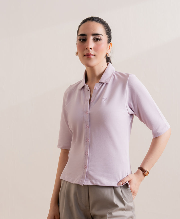 Lilac Cardigan POLO (Women)