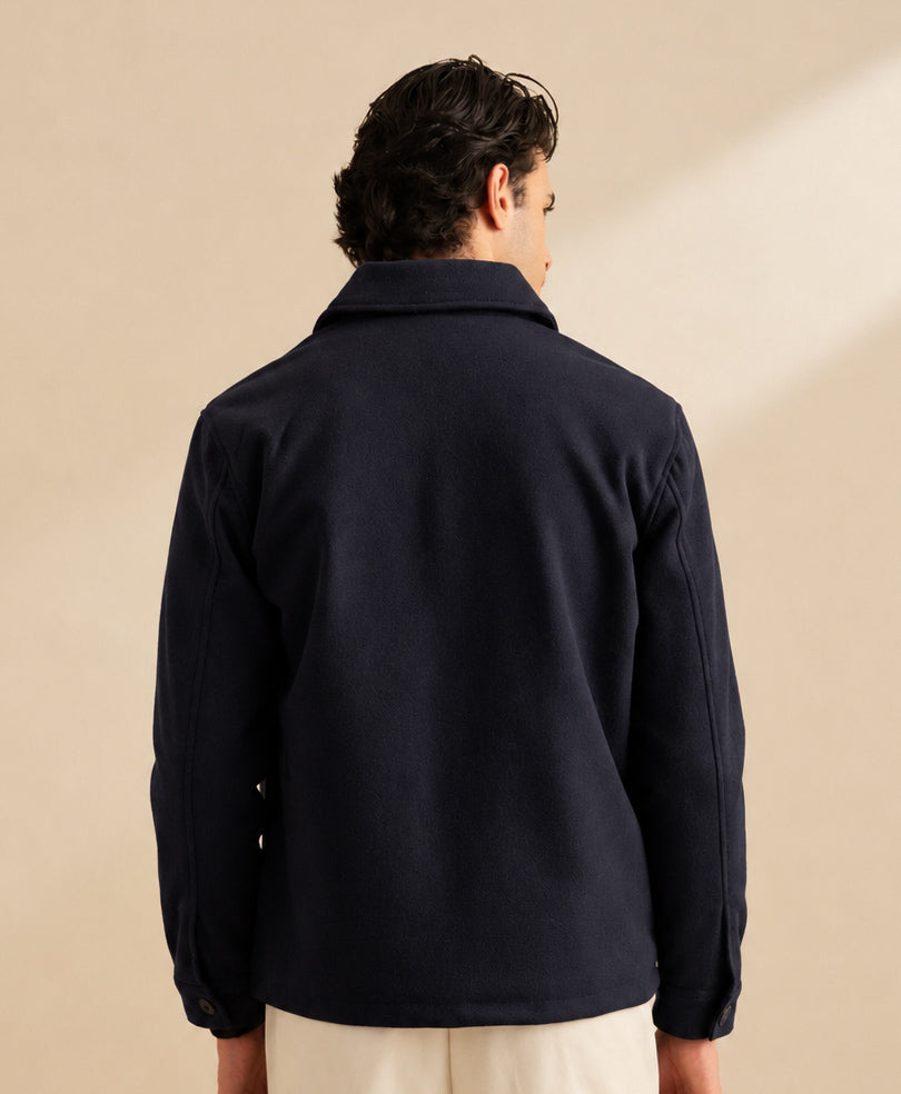 Navy Riverton Utility Jacket