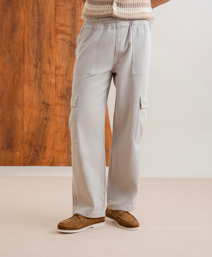 Grey Denim Trouser