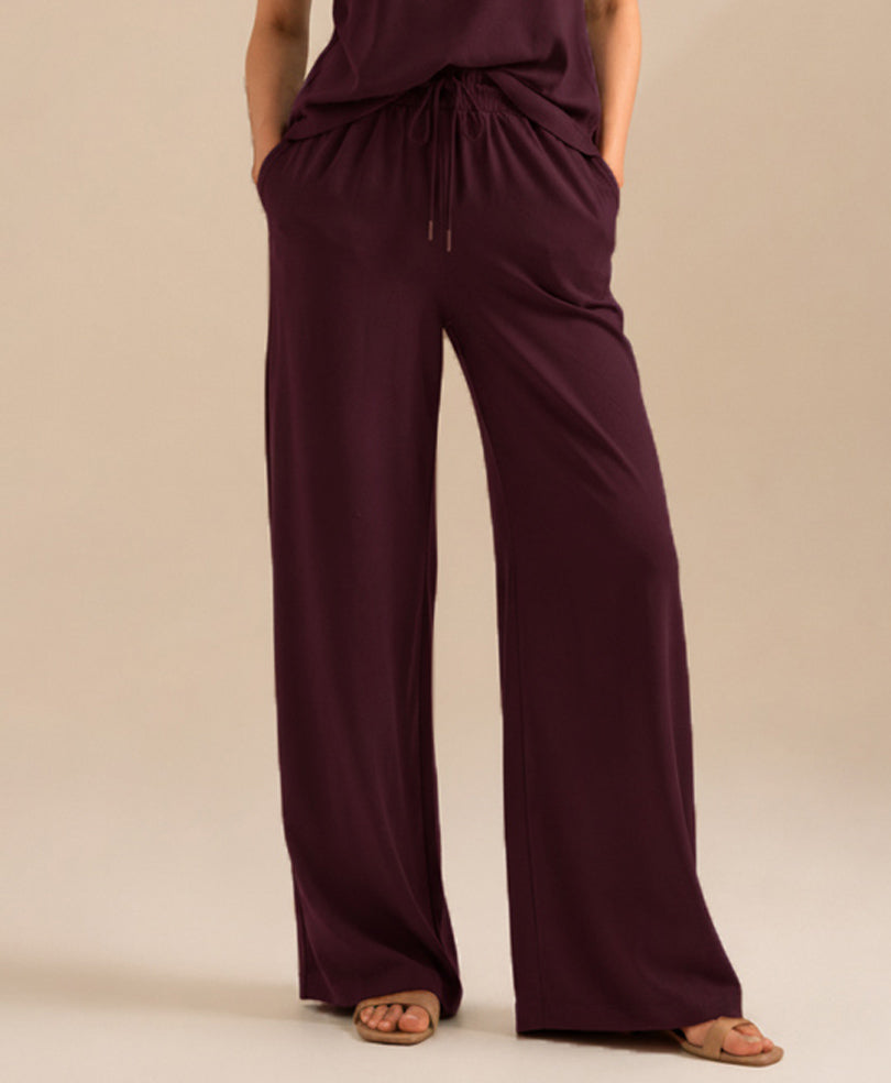 Day Ease Burgundy Trouser (Women)