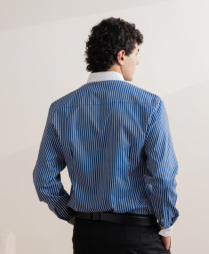 The Mayfair Blue Shirt (Slim / Modern Fit)