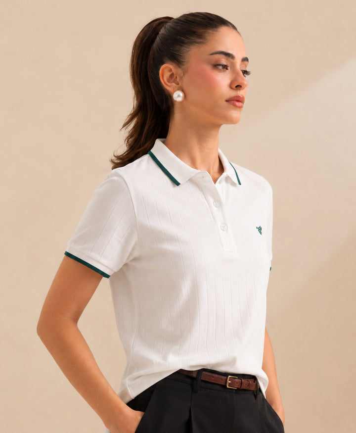 Green Tipped Drop Needle POLO (Women)