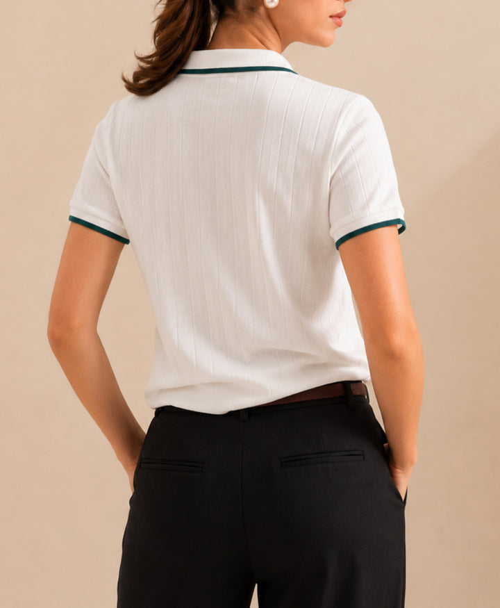 Green Tipped Drop Needle POLO (Women)