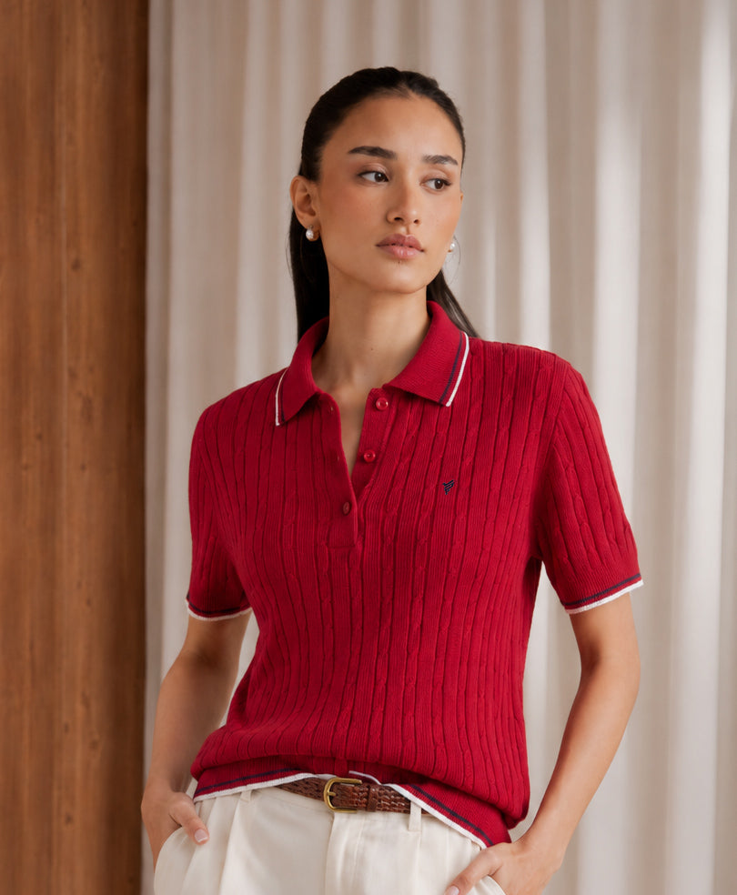 Red Heritage POLO (Women)