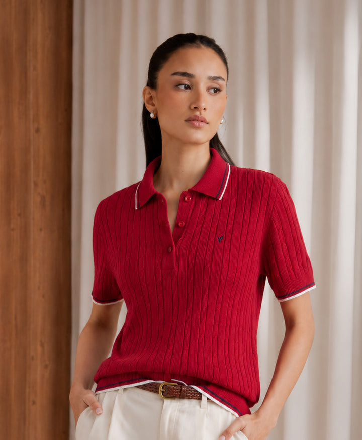Red Heritage POLO (Women)