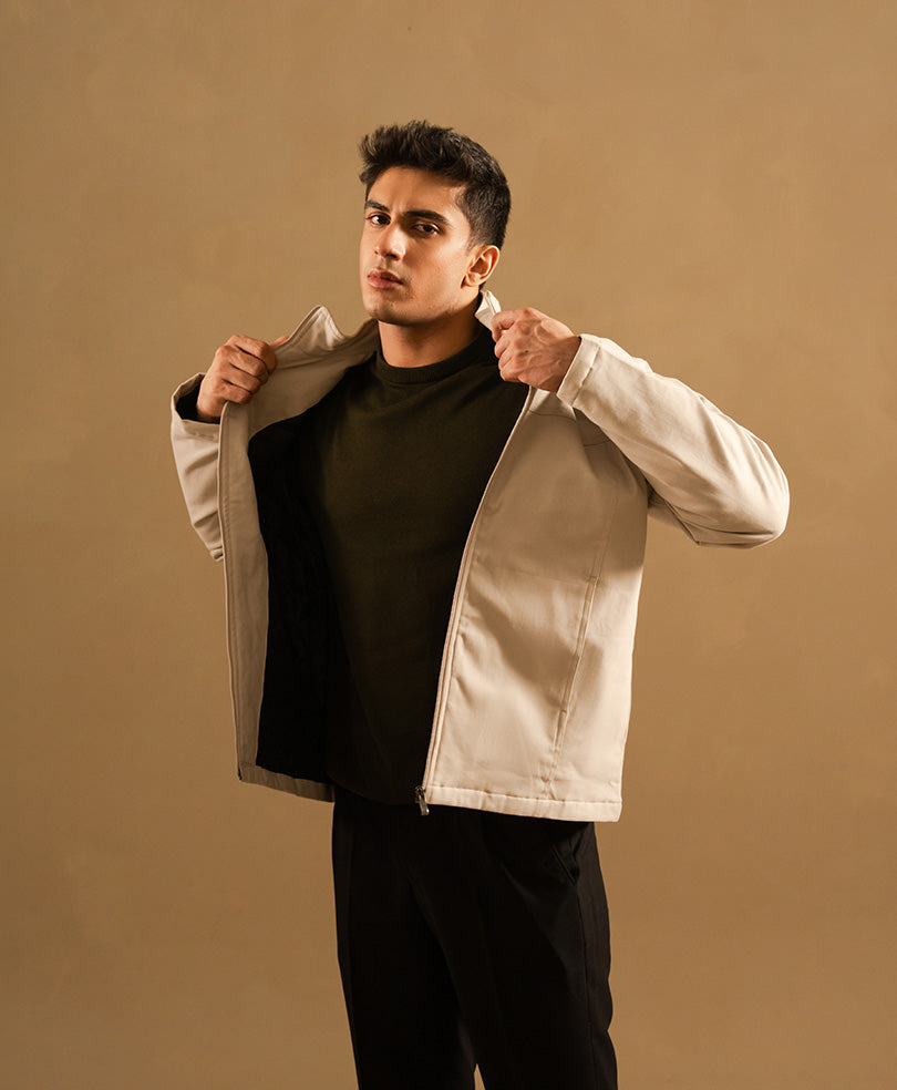 Stone Twill Jacket