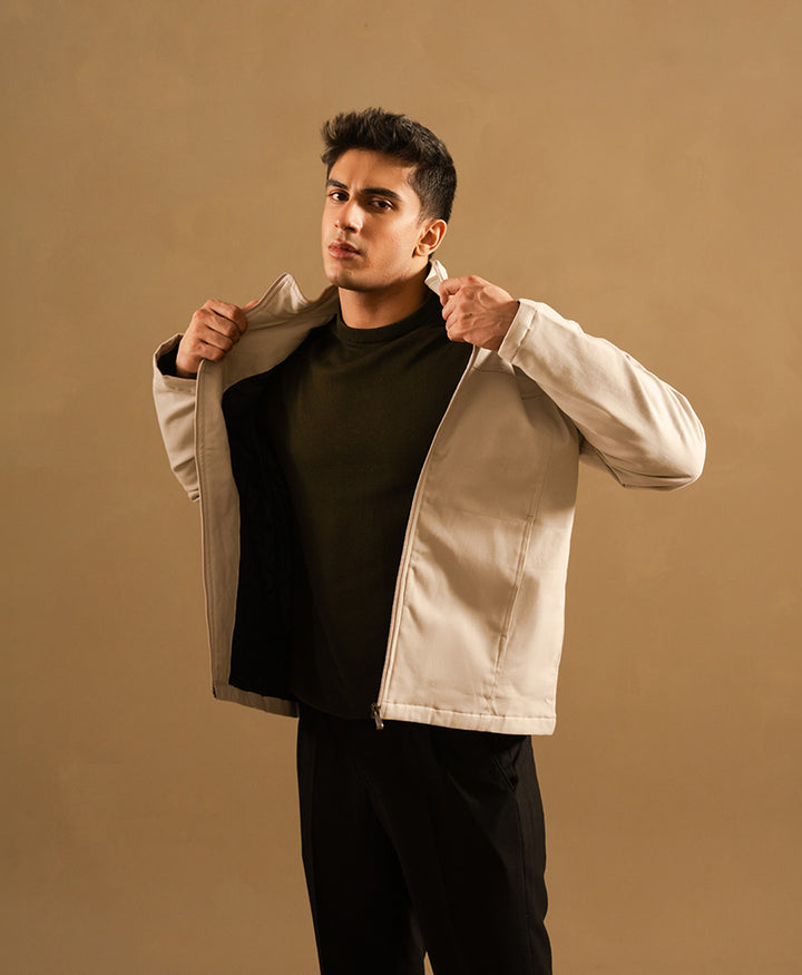 Stone Twill Jacket