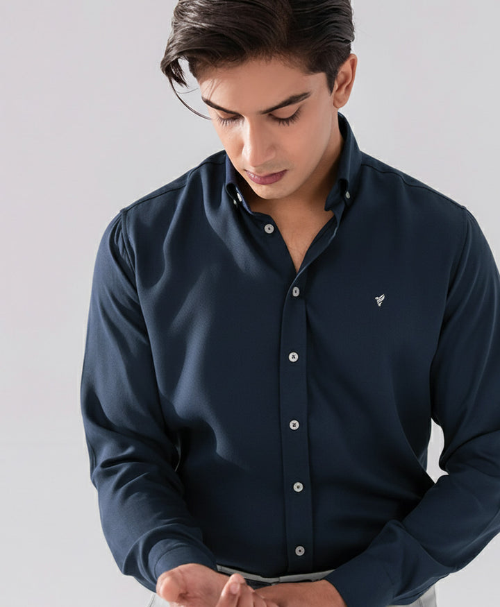 DK Teal Oxford Shirt (Slim / Modern Fit)