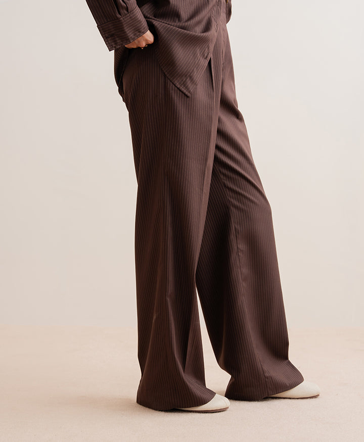 Cocoa Pinstripe Pants (Women)