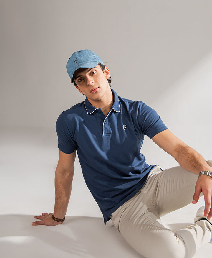 Blue Tennis POLO