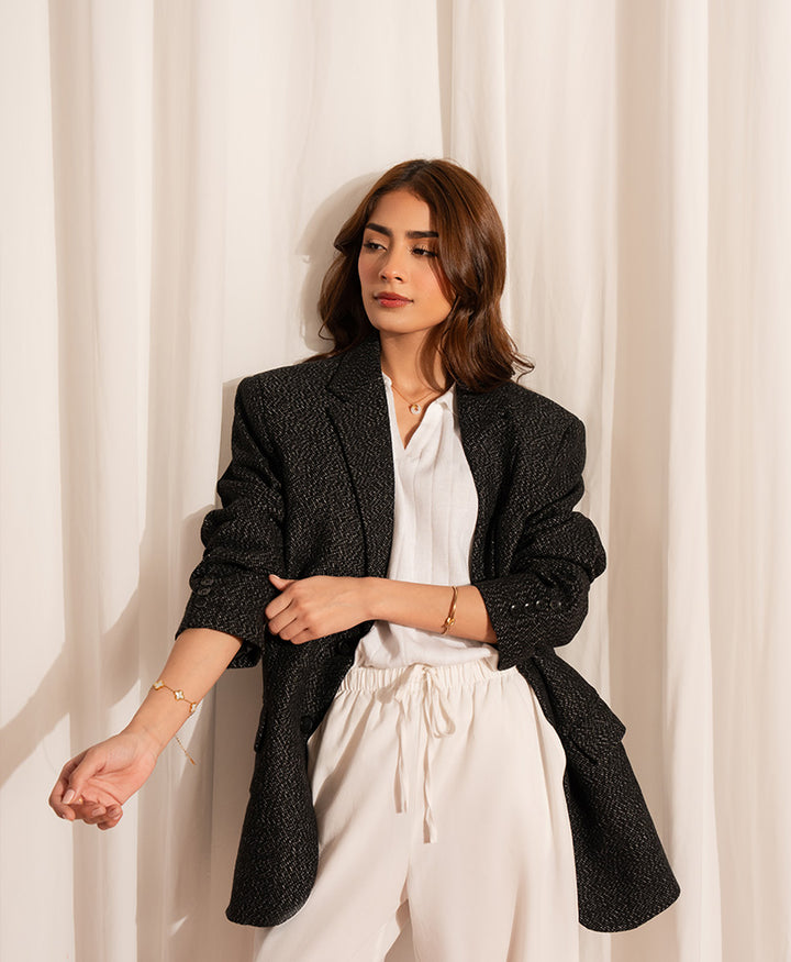 OFF White Knit POLO (Women)