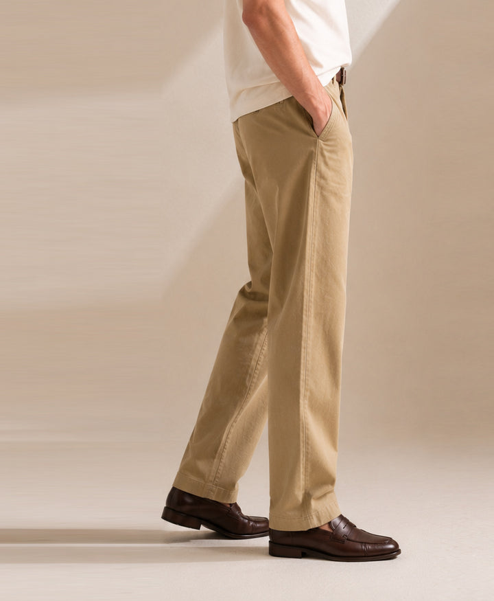 DK Beige Stretch Chino Pant