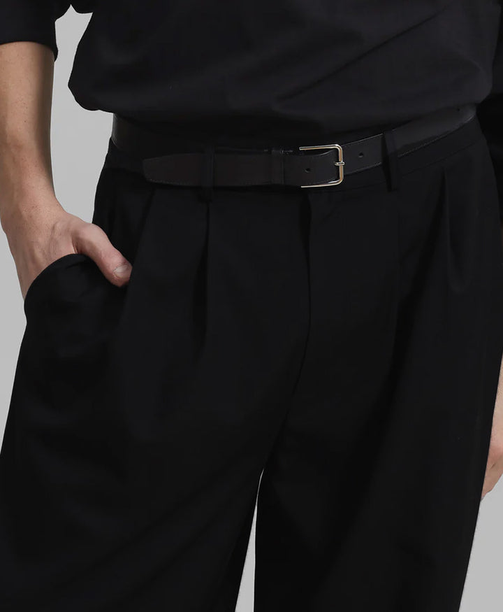 Black Pleated Dress Pant