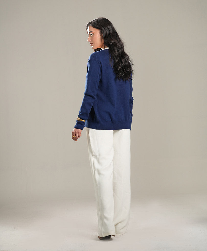 DK Blue Cardigan (Women)