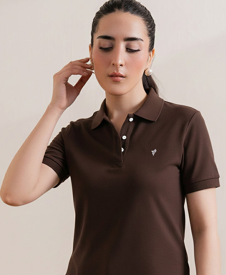 Chocolate Basic POLO (Women)