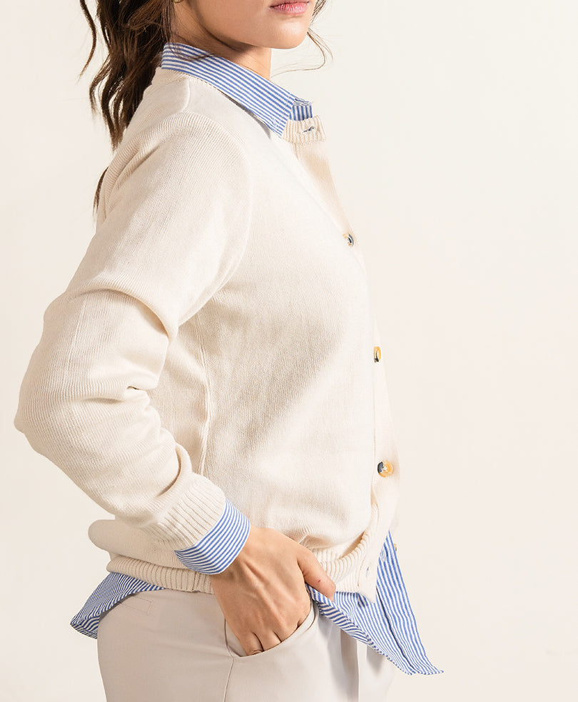 Cream Cardigan (Women)