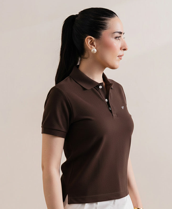 Chocolate Basic POLO (Women)