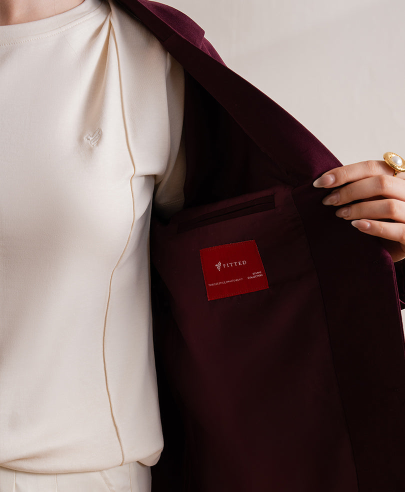 Tofu Pleated Crew (Women)